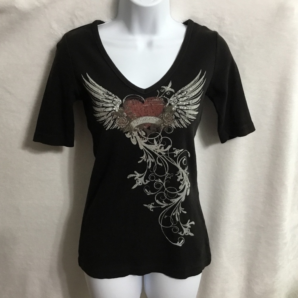 Prairie Rose Ribbed Top